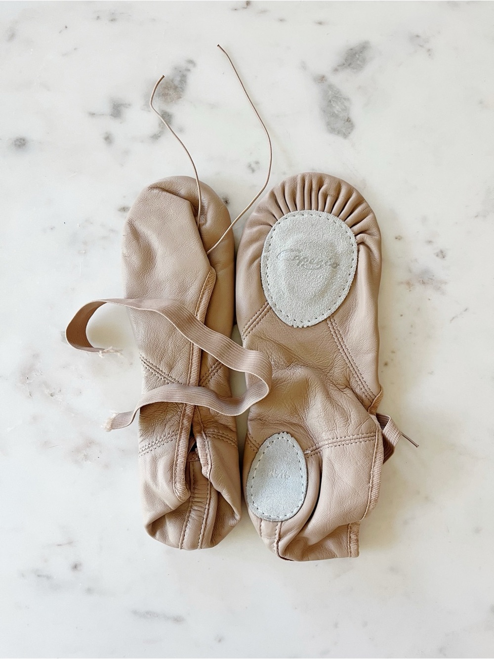 Capezio Ballet Slippers in Nude Pink
